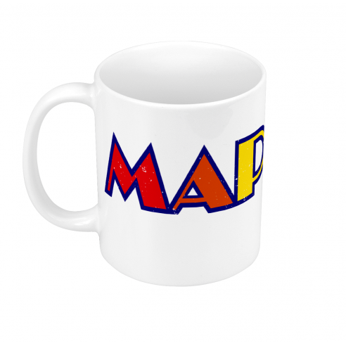 Mug GEEK Céramique Mappy Jeux Vidéo Retro Gaming Vintage Arcade