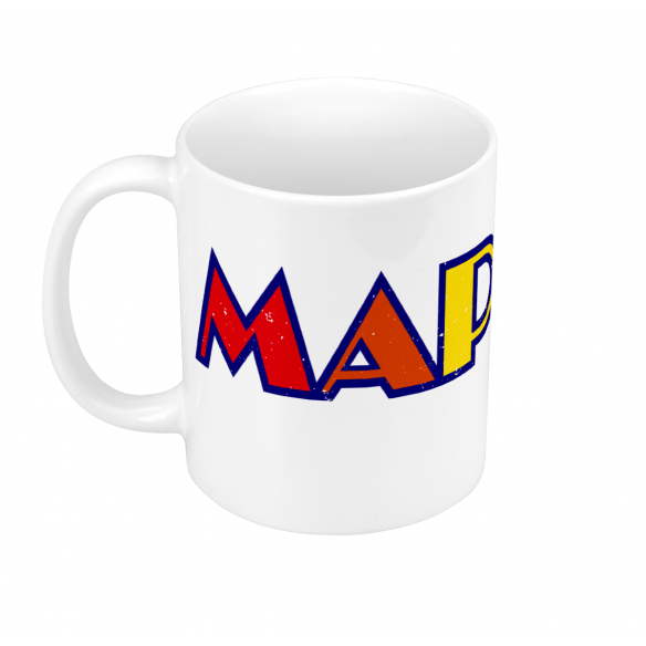 Mug GEEK Céramique Mappy Jeux Vidéo Retro Gaming Vintage Arcade
