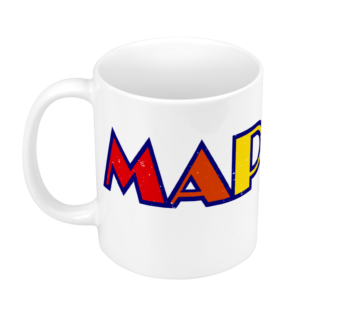 Mug GEEK Céramique Mappy Jeux Vidéo Retro Gaming Vintage Arcade