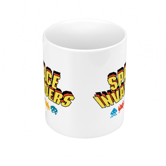 Mug GEEK Céramique Space Invaders Jeux Vidéo Retro Gaming Vintage