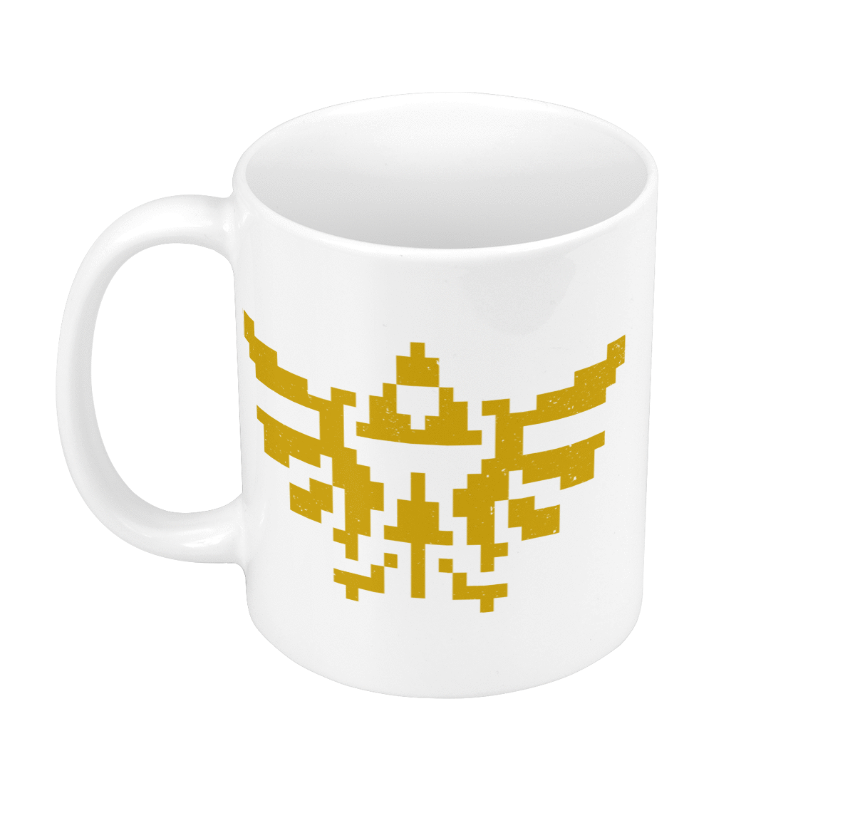 Mug GEEK Céramique Hylian Crest Triforce Zelda Jeux Vidéo Retro Gaming Vintage