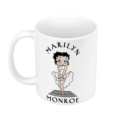Mug GEEK Céramique Marilyn Boop Betty Monroe Parodie Film Series Star Cinema