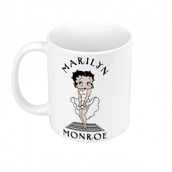 Mug GEEK Céramique Marilyn Boop Betty Monroe Parodie Film Series Star Cinema