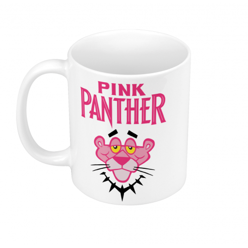 Mug GEEK Céramique Rose Panther Black Parodie Film Series Marque