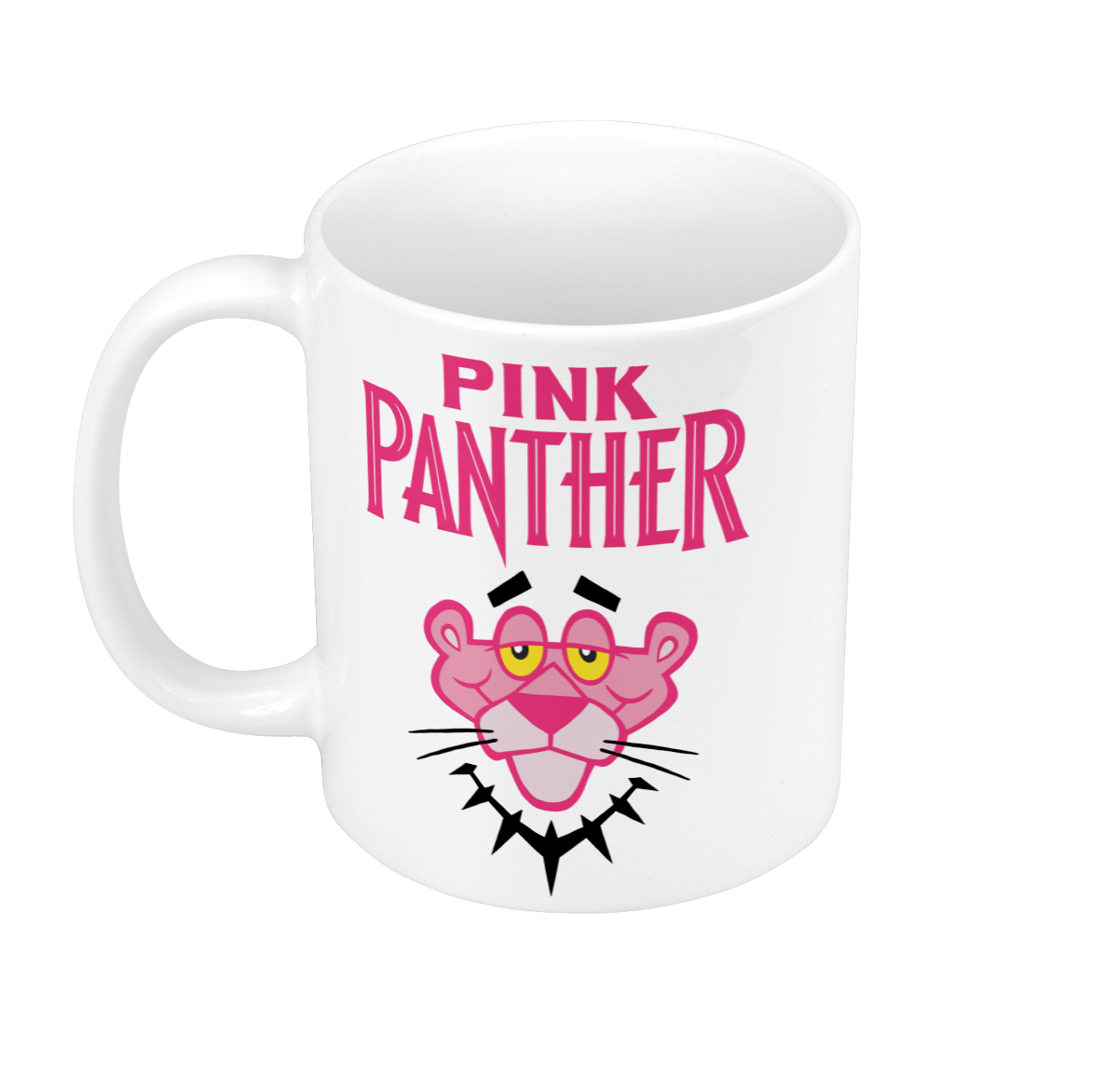 Mug GEEK Céramique Rose Panther Black Parodie Film Series Marque