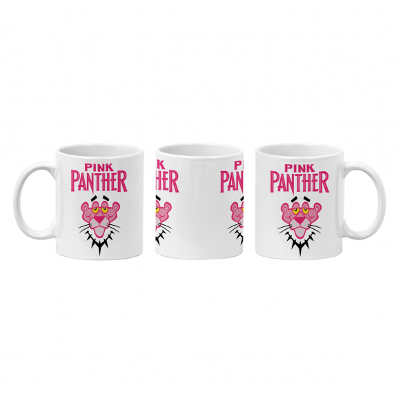 Mug GEEK Céramique Rose Panther Black Parodie Film Series Marque