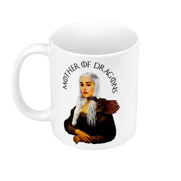 Mug GEEK Céramique Daernys - Mona Lisa Parodie Film Series Peinture