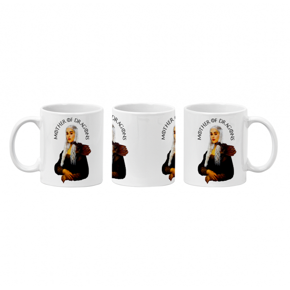 Mug GEEK Céramique Daernys - Mona Lisa Parodie Film Series Peinture