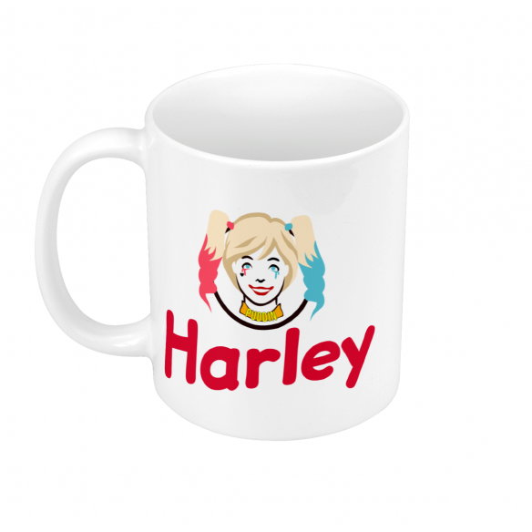 Mug GEEK Céramique Harley Wendy Parodie Film Series Restaurant BD
