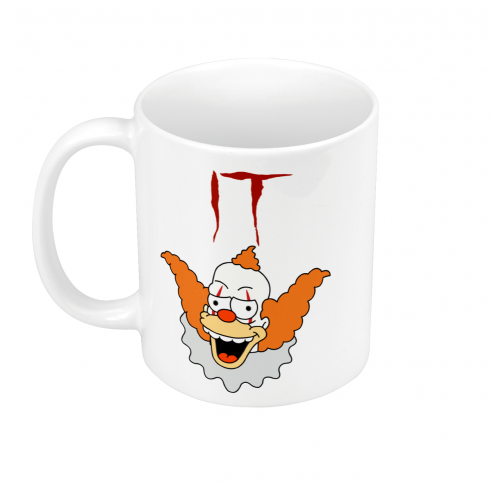 Mug GEEK Céramique Krusty Clown It Parodie Film Series Anime