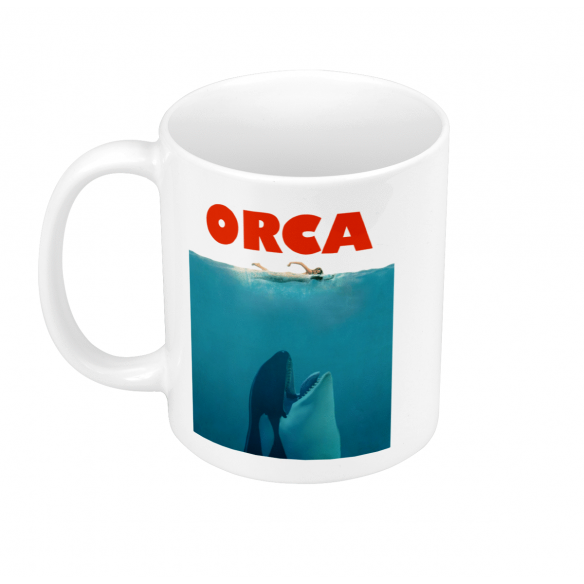 Mug GEEK Céramique Orca - Requin Parodie Film Series Requin Orque