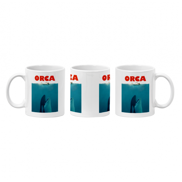 Mug GEEK Céramique Orca - Requin Parodie Film Series Requin Orque