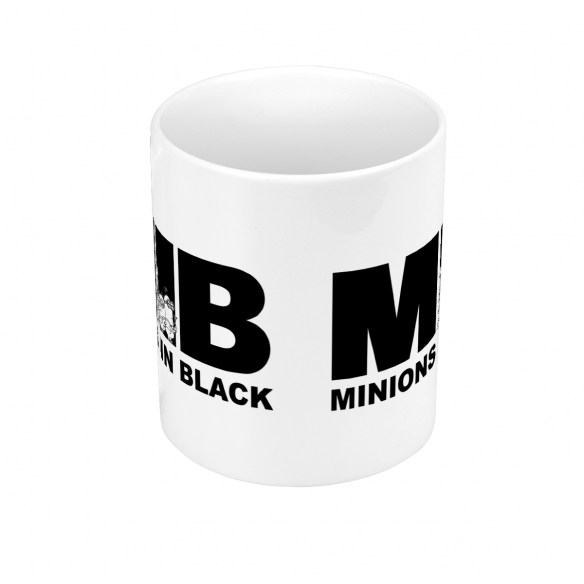 Mug GEEK Céramique MIB Minions in Black Parodie Film Anime