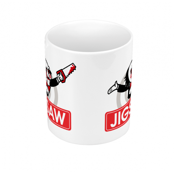 Mug GEEK Céramique Monopoly Jigsaw Parodie Film Jeu Halloween