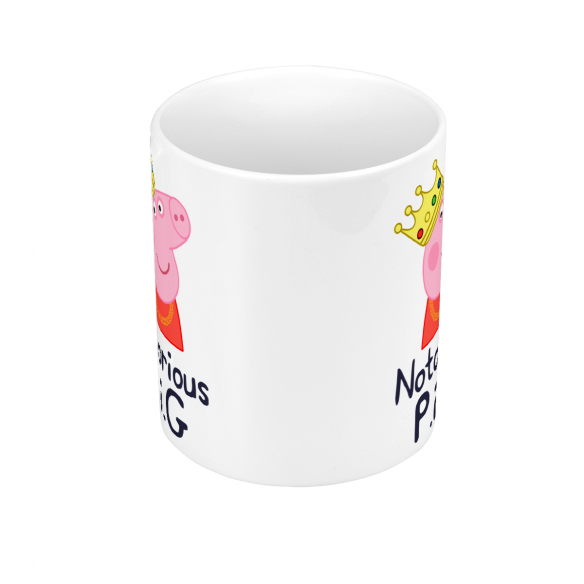 Mug GEEK Céramique Notorious Pig Parodie Anime Rap Rappeur