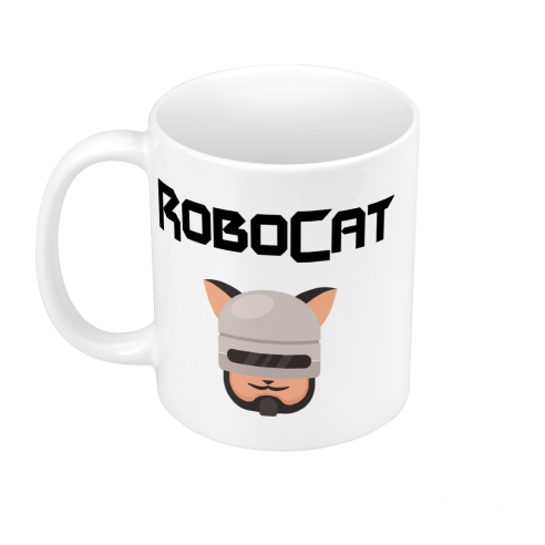 Mug GEEK Céramique Robocat Anime Parodie Film Series