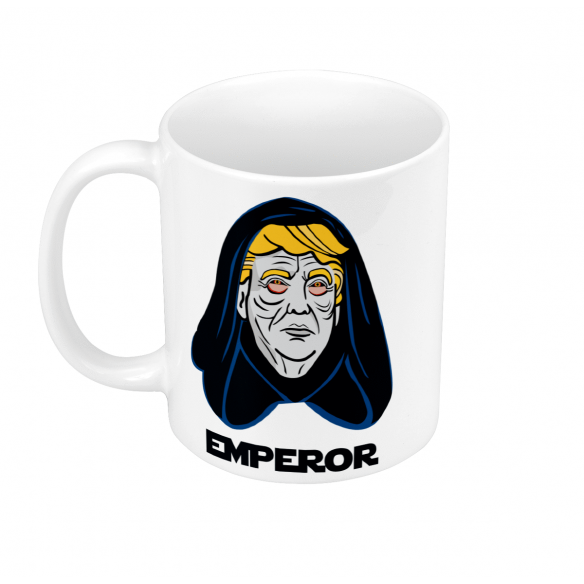 Mug GEEK Céramique Empereur Dark Sidious Trump Parodie Film Series Président