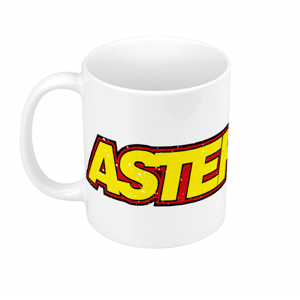 Mug GEEK Céramique Asteroids Jeux Vidéo Retro Gaming Vintage Arcade