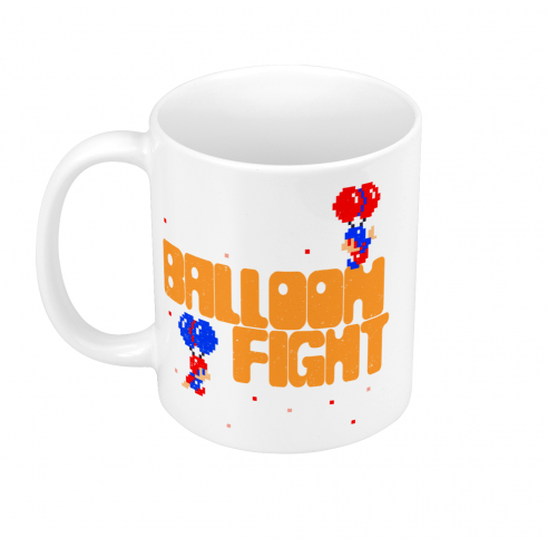 Mug GEEK Céramique Balloon Fight Jeux Vidéo Retro Gaming Vintage Arcade