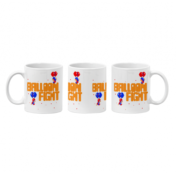 Mug GEEK Céramique Balloon Fight Jeux Vidéo Retro Gaming Vintage Arcade