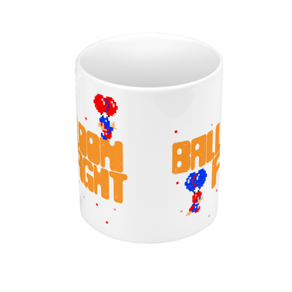 Mug GEEK Céramique Balloon Fight Jeux Vidéo Retro Gaming Vintage Arcade