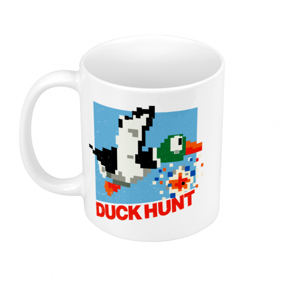 Mug GEEK Céramique Duck Hunt 8 bit Jeux Vidéo Retro Gaming Vintage Arcade