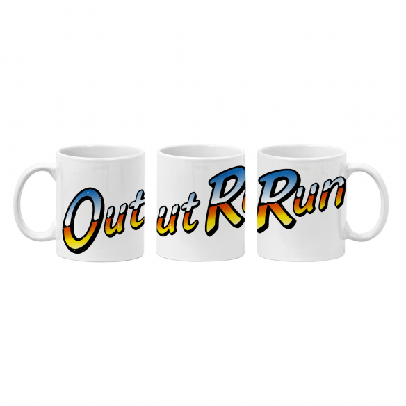 Mug GEEK Céramique Out Run Jeux Vidéo Retro Gaming Vintage Course