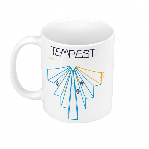 Mug GEEK Céramique Tempest Arcade Jeux Vidéo Retro Gaming Vintage