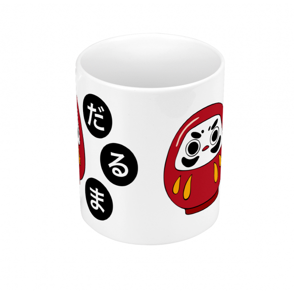 Mug GEEK Céramique Daruma Doll Porte bonheur Japon Asie Culture