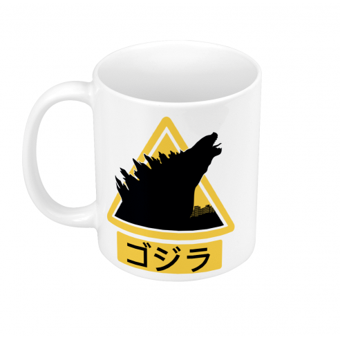 Mug GEEK Céramique Dinosaure Monstre Tokyo Japon Asie Culture Film