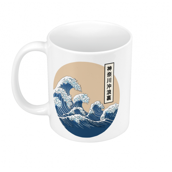 Mug GEEK Céramique Hokusai Grandes Vagues Japon Asie Culture Mer