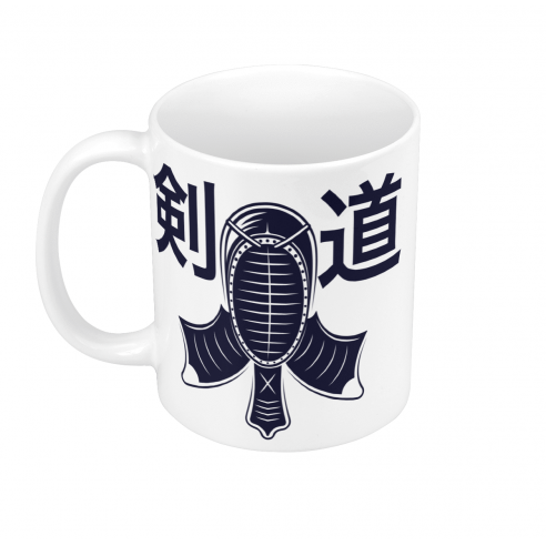 Mug GEEK Céramique Kendo Art Martial Samurai Japon Asie Culture