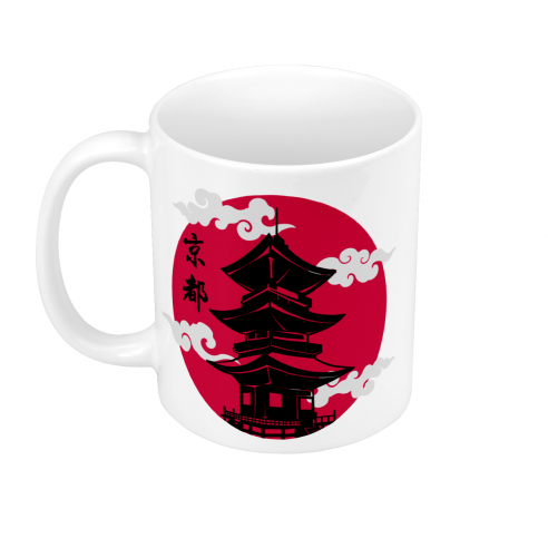 Mug GEEK Céramique Chateau Kyoto Japon Asie Culture Empereur