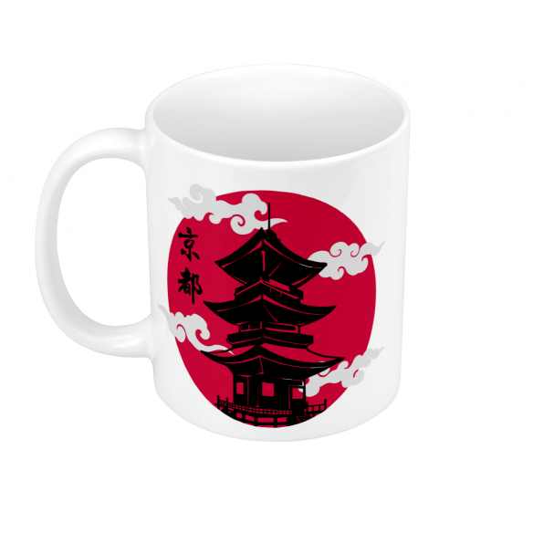 Mug GEEK Céramique Chateau Kyoto Japon Asie Culture Empereur