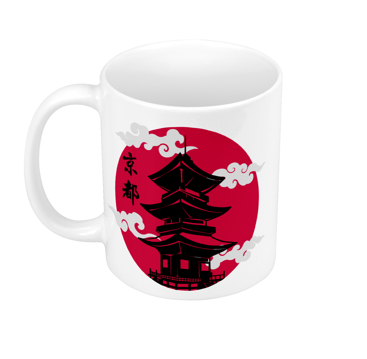 Mug GEEK Céramique Chateau Kyoto Japon Asie Culture Empereur