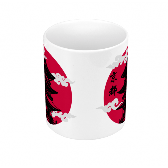 Mug GEEK Céramique Chateau Kyoto Japon Asie Culture Empereur