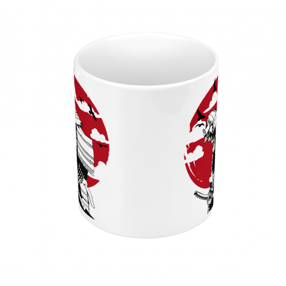 Mug GEEK Céramique Samurai Soleil Levant Japon Asie Culture Arts Martiaux