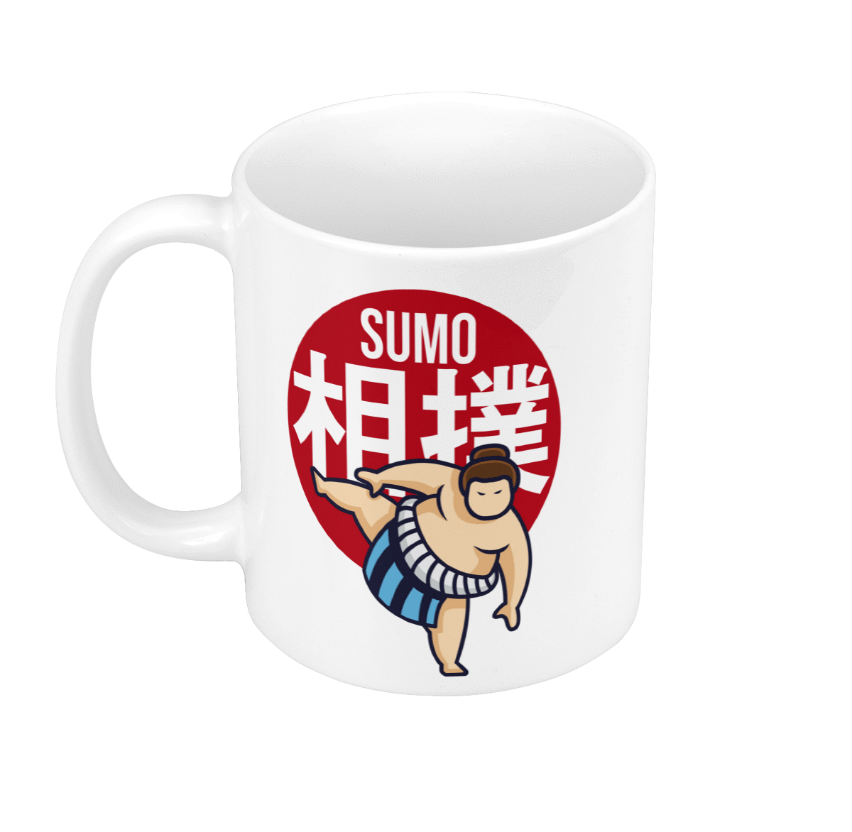 Mug GEEK Céramique Combat de Sumo Lutte Japon Asie Culture