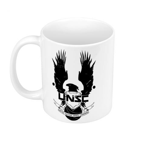 Mug GEEK Céramique UNSC United Nation Space Command Geek Jeux Video Film