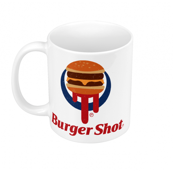 Mug GEEK Céramique Burger Shot Geek Jeux Video Los Angeles