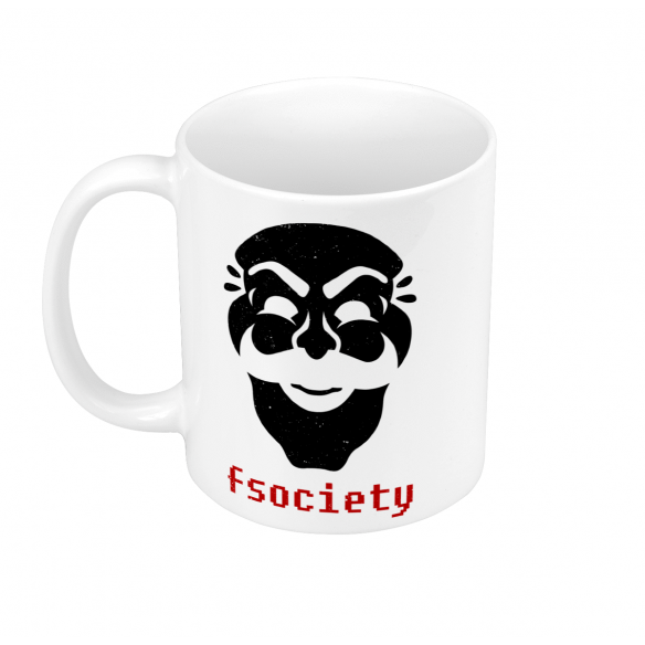 Mug GEEK Céramique Fsociety Geek Jeux Video Serie Film Hacker