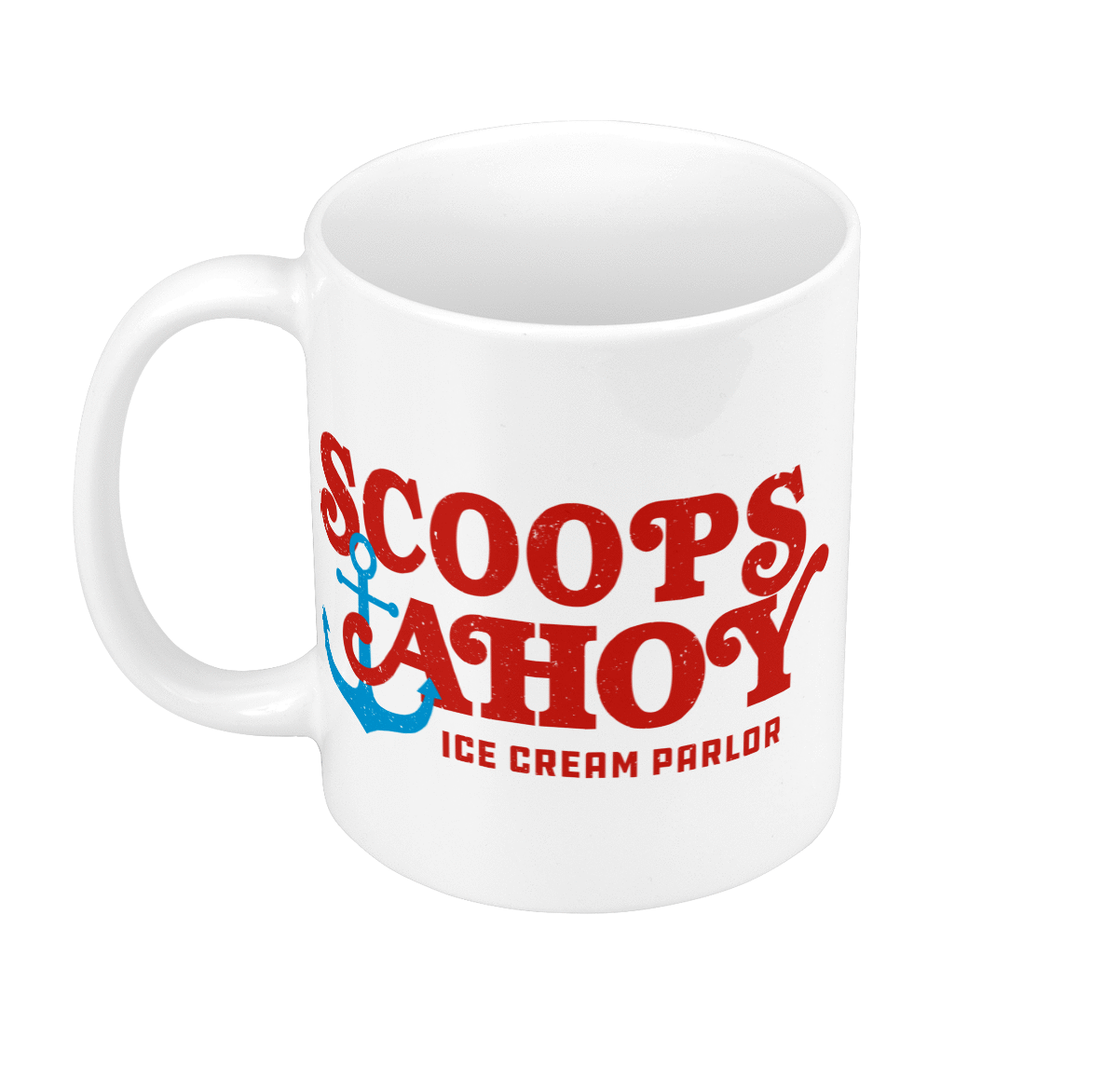 Mug GEEK Céramique Scoops Ahoy Geek Jeux Video Serie Film 80's