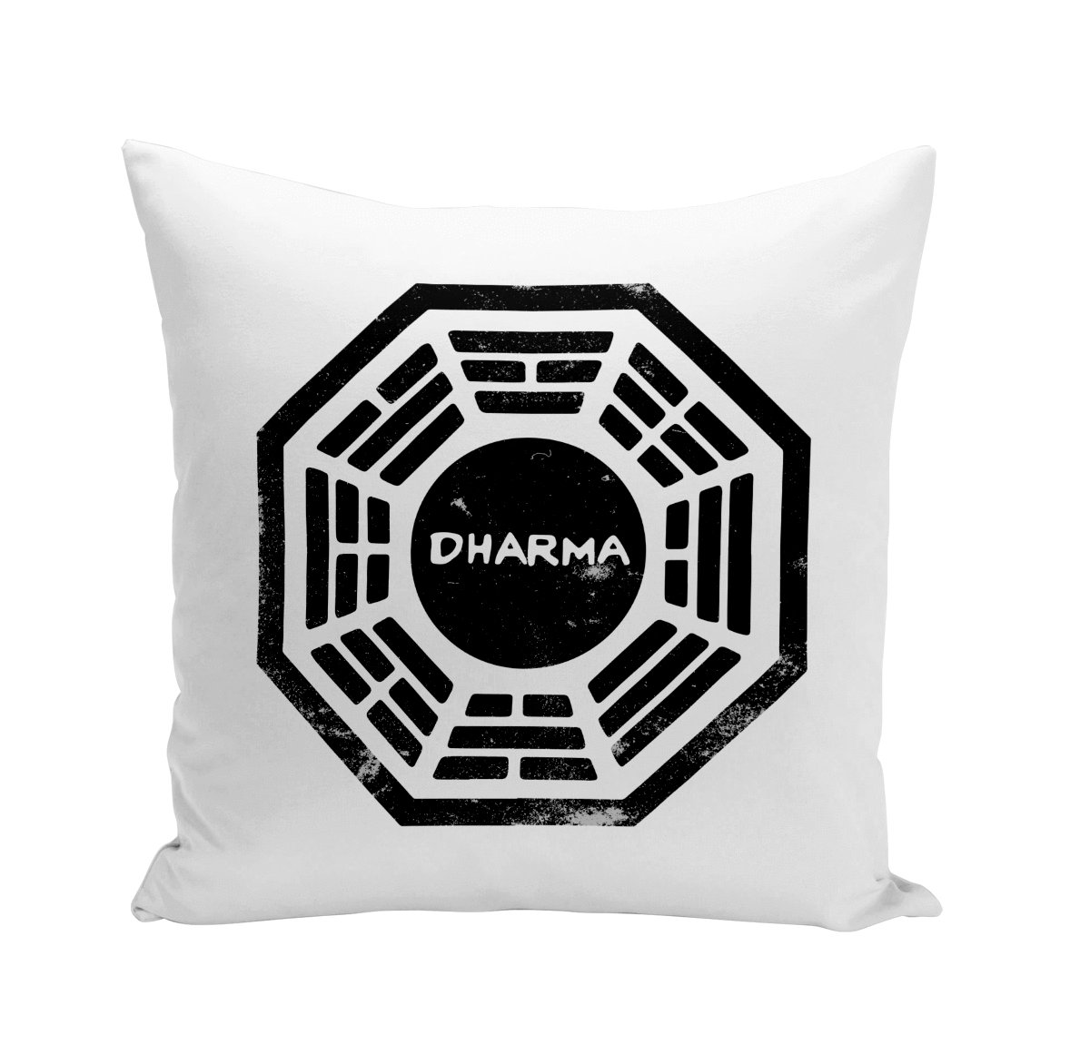 Coussin GEEK 40x40 cm Dharma Initiative Geek Jeux Video Serie Film