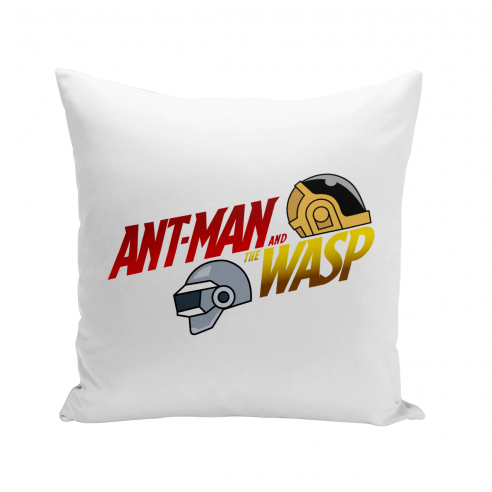 Coussin GEEK 40x40 cm Ant-Man Daft-Punk Parodie Musique